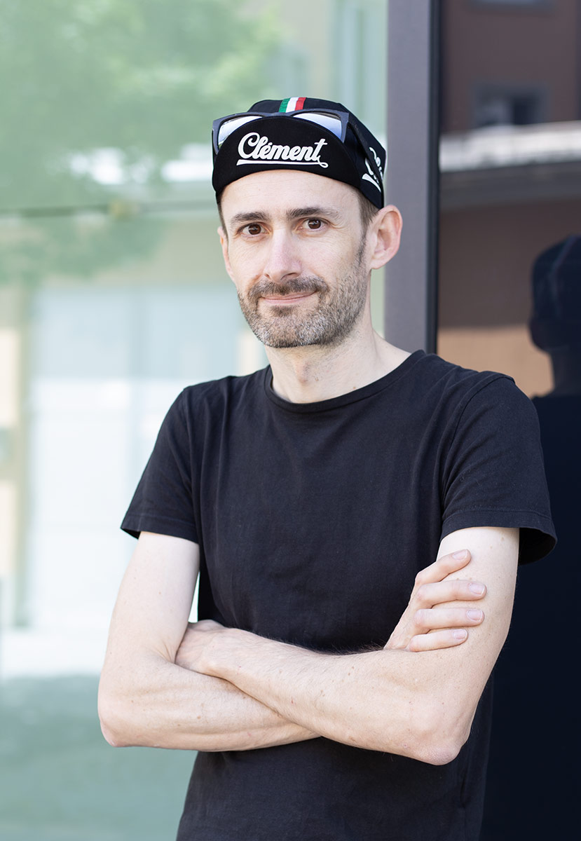 Bernhard Dragosits Portrait mit Fahrradkappe